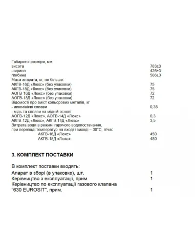 Газовый котел одноконтурный Гелиос АОГВ 16 Д Люкс, 16 кВт, дымоходный