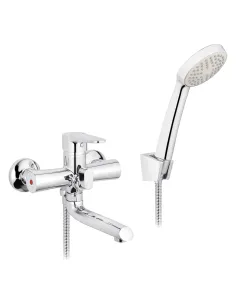 Смеситель для ванны Kroner KRM Elbe - C060 с душевым набором