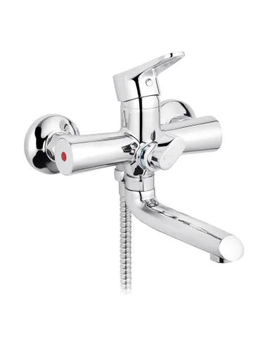 Смеситель для ванны Kroner KRM Elbe - C060 с душевым набором