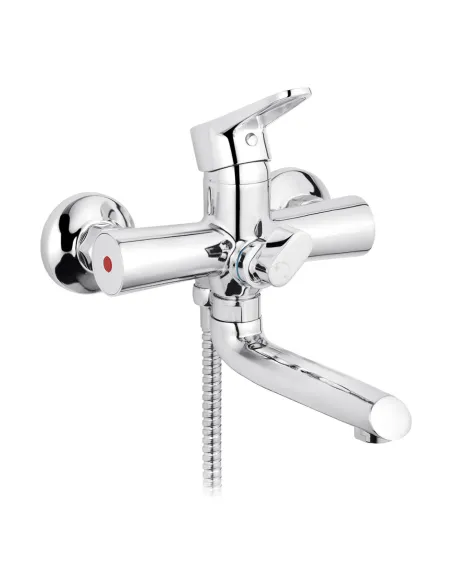 Змішувач для ванни Kroner KRM Elbe-C060 з душовим набором