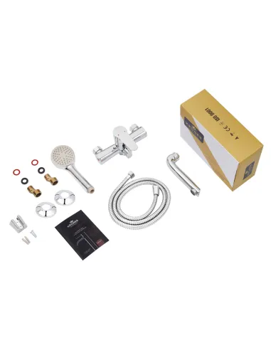 Смеситель для ванны Kroner KRM Elbe - C060 с душевым набором