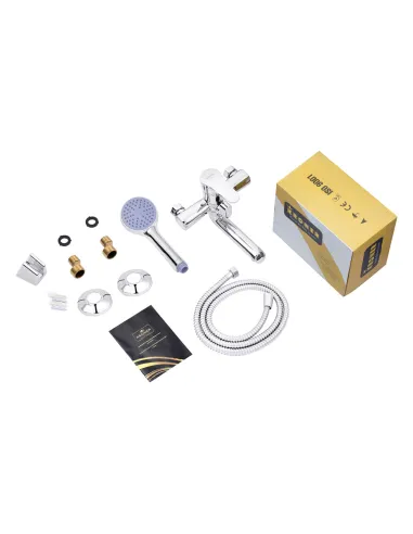 Змішувач для ванни Kroner KRM Elbe-C060 з душовим набором