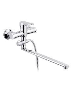 Смеситель для ванны Kroner KRM Elbe - C072 с душевым набором