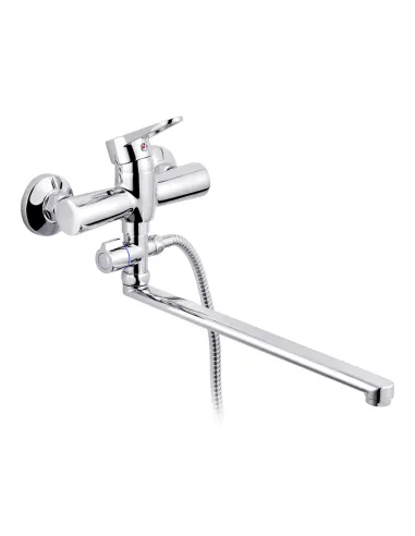 Змішувач для ванни Kroner KRM Elbe - C072 з душовим набором