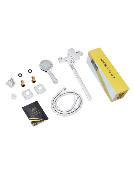 Змішувач для ванни Kroner KRM Ems - C070 з душовим набором