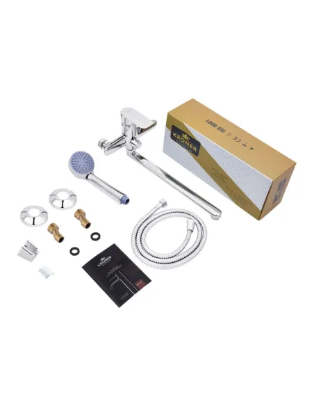 Змішувач для ванни Kroner KRM Main - C070 з душовим набором