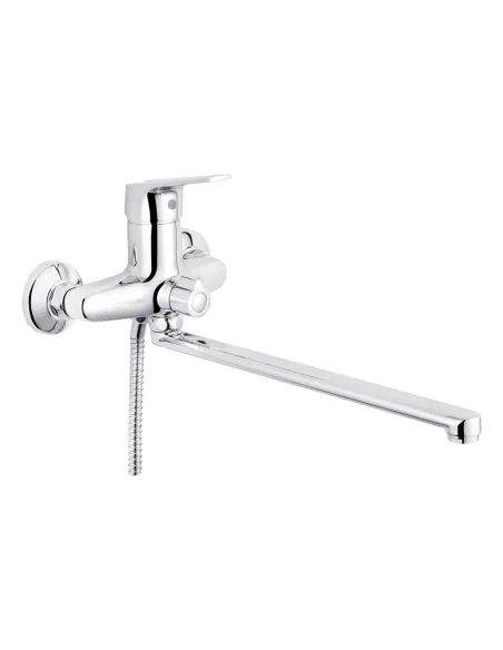 Змішувач для ванни Kroner KRM Odra-C070 з душовим набором.