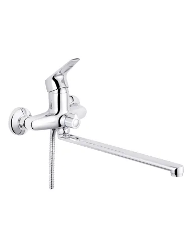 Змішувач для ванни Kroner KRM Odra-C070 з душовим набором.