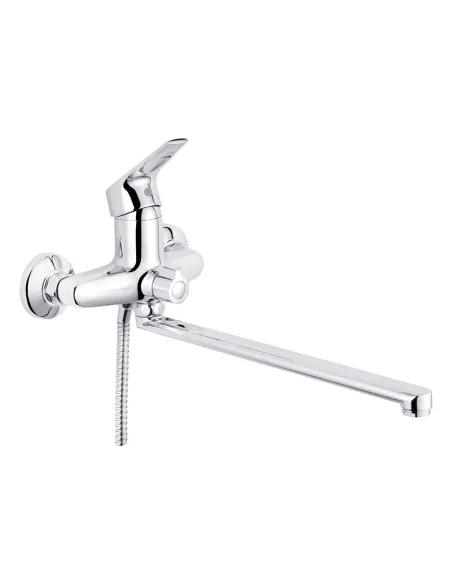 Змішувач для ванни Kroner KRM Odra-C070 з душовим набором.