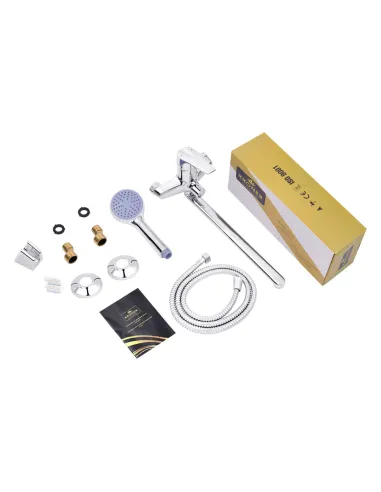 Смеситель для ванны Kroner KRM Odra - C070 с душевым набором