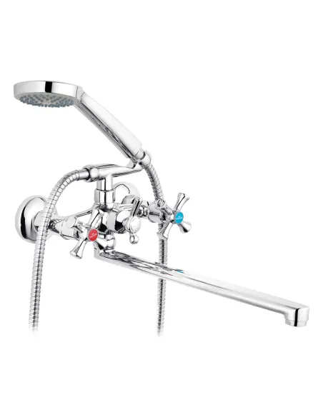 Змішувач для ванни Kroner KRM Rhein - C072 з душовим набором