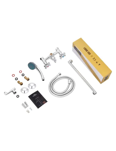 Змішувач для ванни Kroner KRM Rhein - C072 з душовим набором