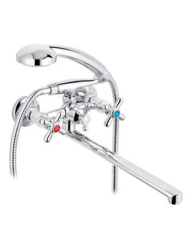 Смеситель для ванны Kroner KRP Royce - C072 с душевым набором