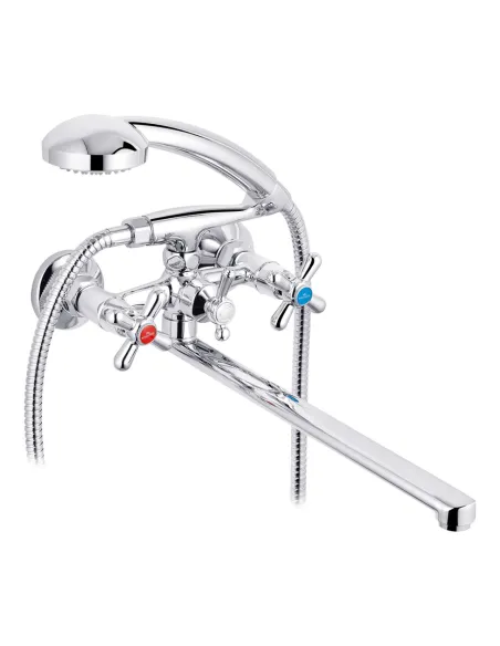 Смеситель для ванны Kroner KRP Royce - C072 с душевым набором Смеситель для ванны Kroner KRP Royce - C072 с душевым набором