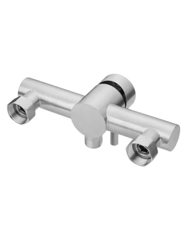 Змішувач для душу Kroner KRP Edelstahl Klassisch - ESG050, без виливу, з душовим набором