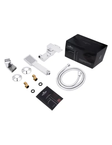 Смеситель для душа Kroner KRP Harz - C050, без излива, с душевым набором