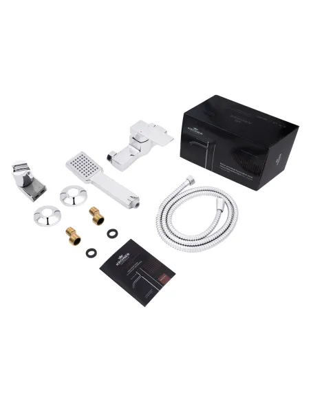 Смеситель для душа Kroner KRP Harz - C050, без излива, с душевым набором Смеситель для душа Kroner KRP Harz - C050, без излива, с душевым набором