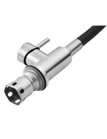 Смеситель для кухни с гибким изливом Kroner KRP Edelstahl Klassisch - ESG031BLK черный гофроизлив Смеситель для кухни с гибким изливом Kroner KRP Edelstahl Klassisch - ESG031BLK черный гофроизлив