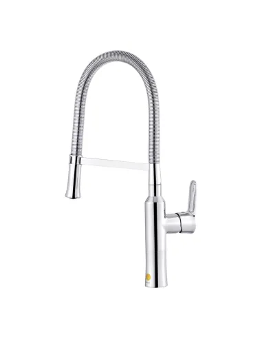 Смеситель для кухни Kroner KRP Kuche - C035 с гибким изливом из латуни