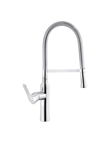 Смеситель для кухни Kroner KRP Kuche - C035 с гибким изливом из латуни