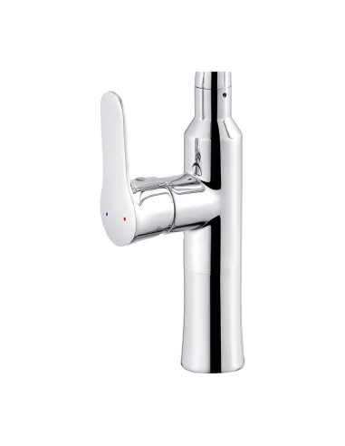 Змішувач для кухні Kroner KRP Kuche - C035 з гнучким виливом з латуні