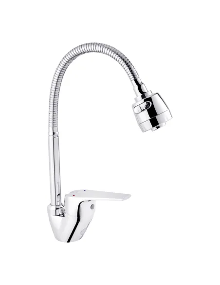 Смеситель для кухни Kroner KRM Odra - C038-1 с гибким изливом Смеситель для кухни Kroner KRM Odra - C038-1 с гибким изливом