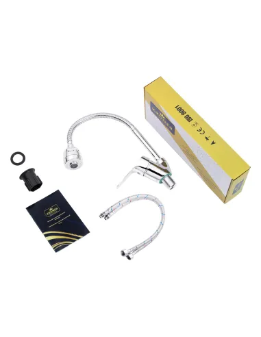 Смеситель для кухни Kroner KRM Odra - C038-1 с гибким изливом