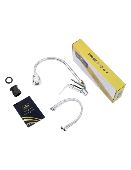 Змішувач для кухні Kroner KRM Odra - C038-1 з гнучким виливом