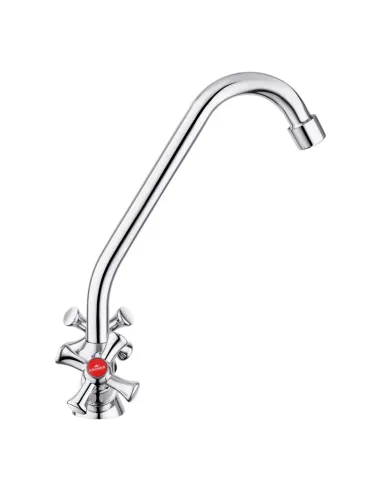 Змішувач для кухні Kroner KRM Rhein - C030, двовентильний