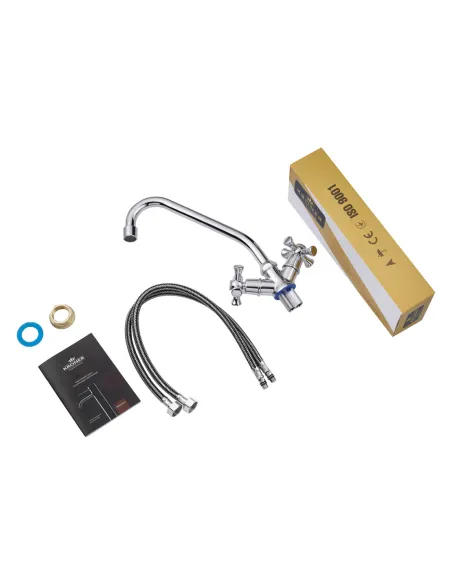 Смеситель для кухни Kroner KRM Rhein - C030, двухвентильный Смеситель для кухни Kroner KRM Rhein - C030, двухвентильный