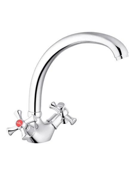 Смеситель для кухни Kroner KRM Rhein - C032, двухвентильный Смеситель для кухни Kroner KRM Rhein - C032, двухвентильный