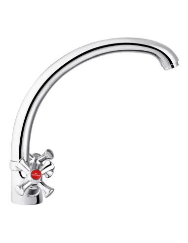 Змішувач для кухні Kroner KRM Rhein - C032, двовентильний