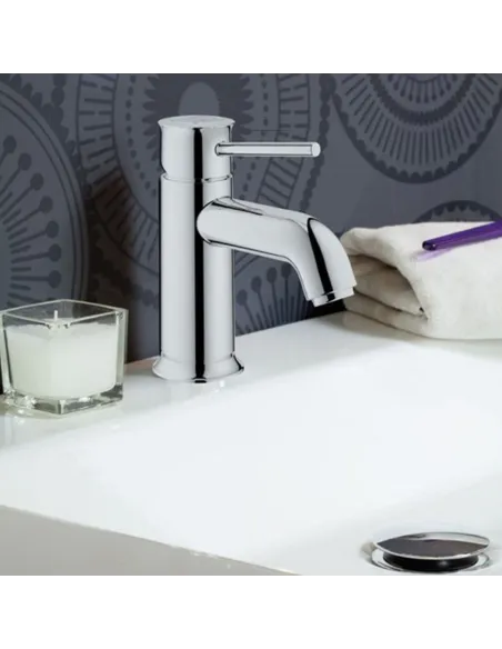 Смеситель для умывальника Grohe BauClassic S-Size 23162000 однорычажный Смеситель для умывальника Grohe BauClassic S-Size 23162000 однорычажный