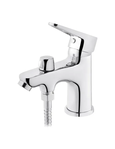 Смеситель для умывальника Kroner KRM Elbe - C015 однорычажный, с гигиеническим душем Смеситель для умывальника Kroner KRM Elbe - C015 однорычажный, с гигиеническим душем