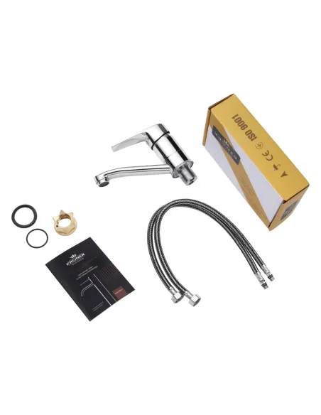 Змішувач для умивальника Kroner KRM Odra - C010 одноважільний