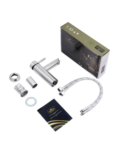 Змішувач для умивальника Kroner KRP Edelstahl Klassisch - ESG010 одноважільний