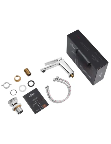 Смеситель для умывальника Kroner KRP Ersel - C0111BV с донным клапаном