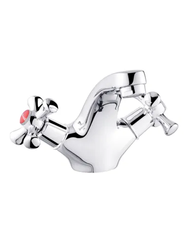 Смеситель для раковины Kroner KRM Rhein - C010, двухвентильный