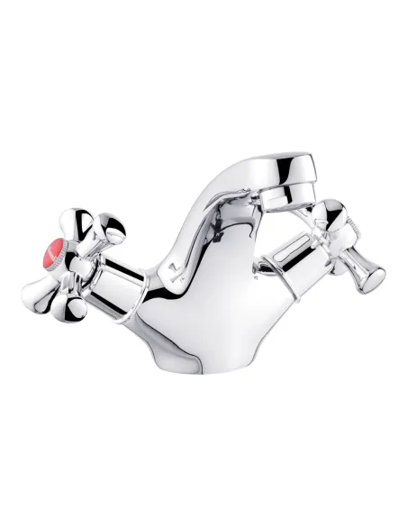 Смеситель для раковины Kroner KRM Rhein - C010, двухвентильный Смеситель для раковины Kroner KRM Rhein - C010, двухвентильный