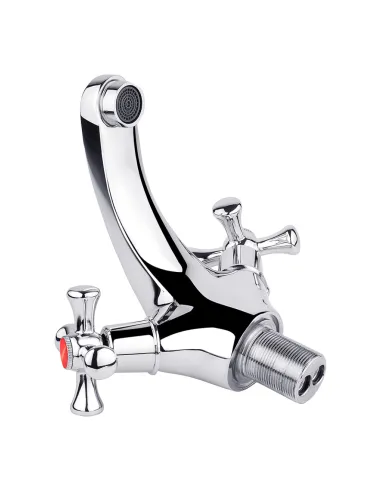 Смеситель для раковины Kroner KRM Rhein - C010, двухвентильный