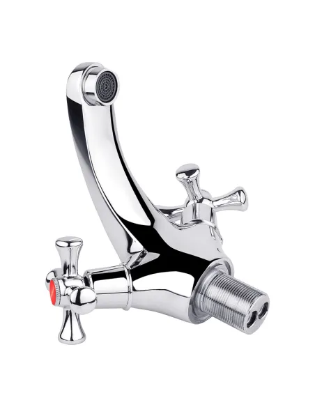 Смеситель для раковины Kroner KRM Rhein - C010, двухвентильный Смеситель для раковины Kroner KRM Rhein - C010, двухвентильный