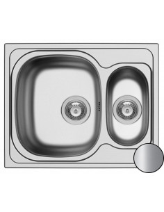 Мийка кухонна металева прямокутна Romzha Fifika 1.5C Satin, 500х700х190 мм - 1