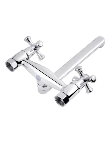 Змішувач для кухні настінний Kroner KRM Rhein - C040 двовентильний