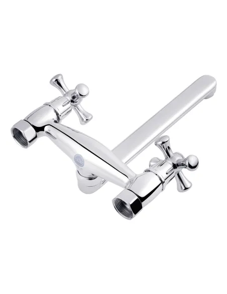 Смеситель для кухни настенный Kroner KRM Rhein - C040 двухвентильный Смеситель для кухни настенный Kroner KRM Rhein - C040 двухвентильный