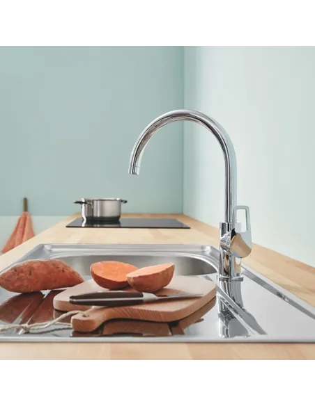 Смеситель для кухни Grohe BauLoop 31232001 Смеситель для кухни Grohe BauLoop 31232001