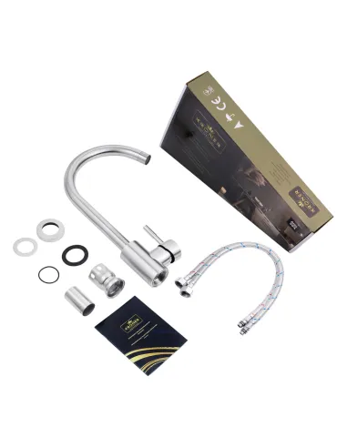 Змішувач для кухні Kroner KRP Edelstahl Klassisch - ESG035