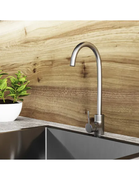 Смеситель для кухни Kroner KRP Edelstahl Klassisch - ESG035 Смеситель для кухни Kroner KRP Edelstahl Klassisch - ESG035