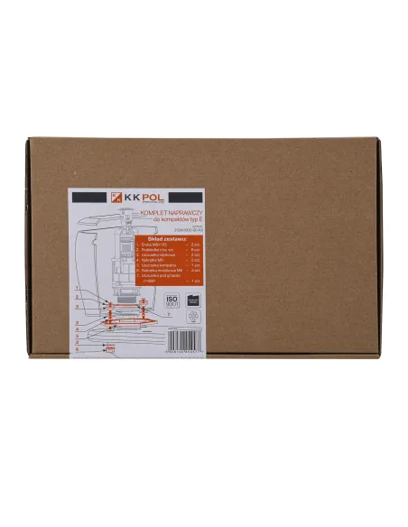 Ремкомплект для бачка унитаза Kkpol АКС/520 (350/K/010-00-T0), тип Е Ремкомплект для бачка унитаза Kkpol АКС/520 (350/K/010-00-T0), тип Е