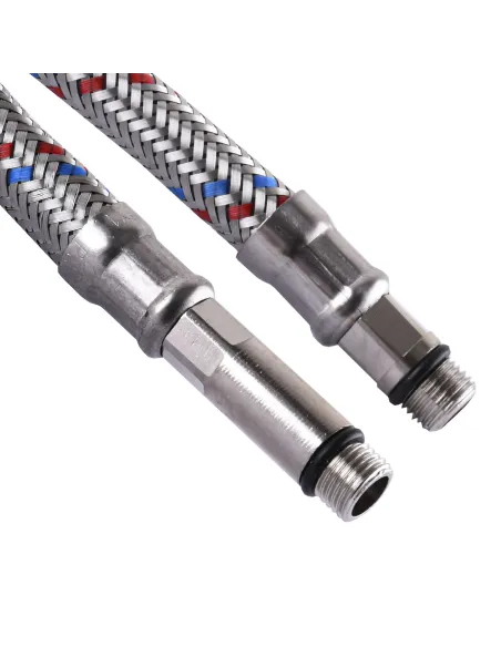 Шланг для подвода воды Quality Professional ECO FIX 0,8 метра, М10 х 1/2 дюйма Шланг для подвода воды Quality Professional ECO FIX 0,8 метра, М10 х 1/2 дюйма