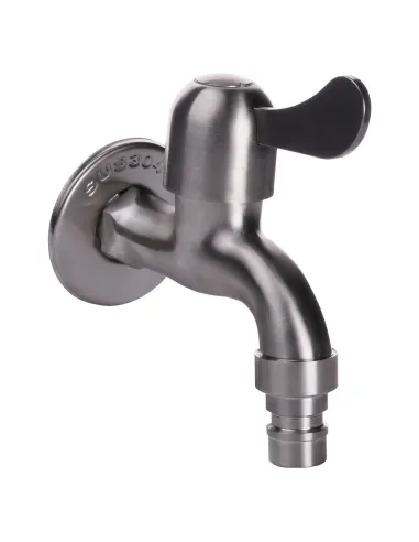 Кран кульовий для поливу Quality Professional NV-QP3003 SUS304 1/2 дюйми